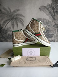 Gucci Tennis 1977 High Top Sneakers 37