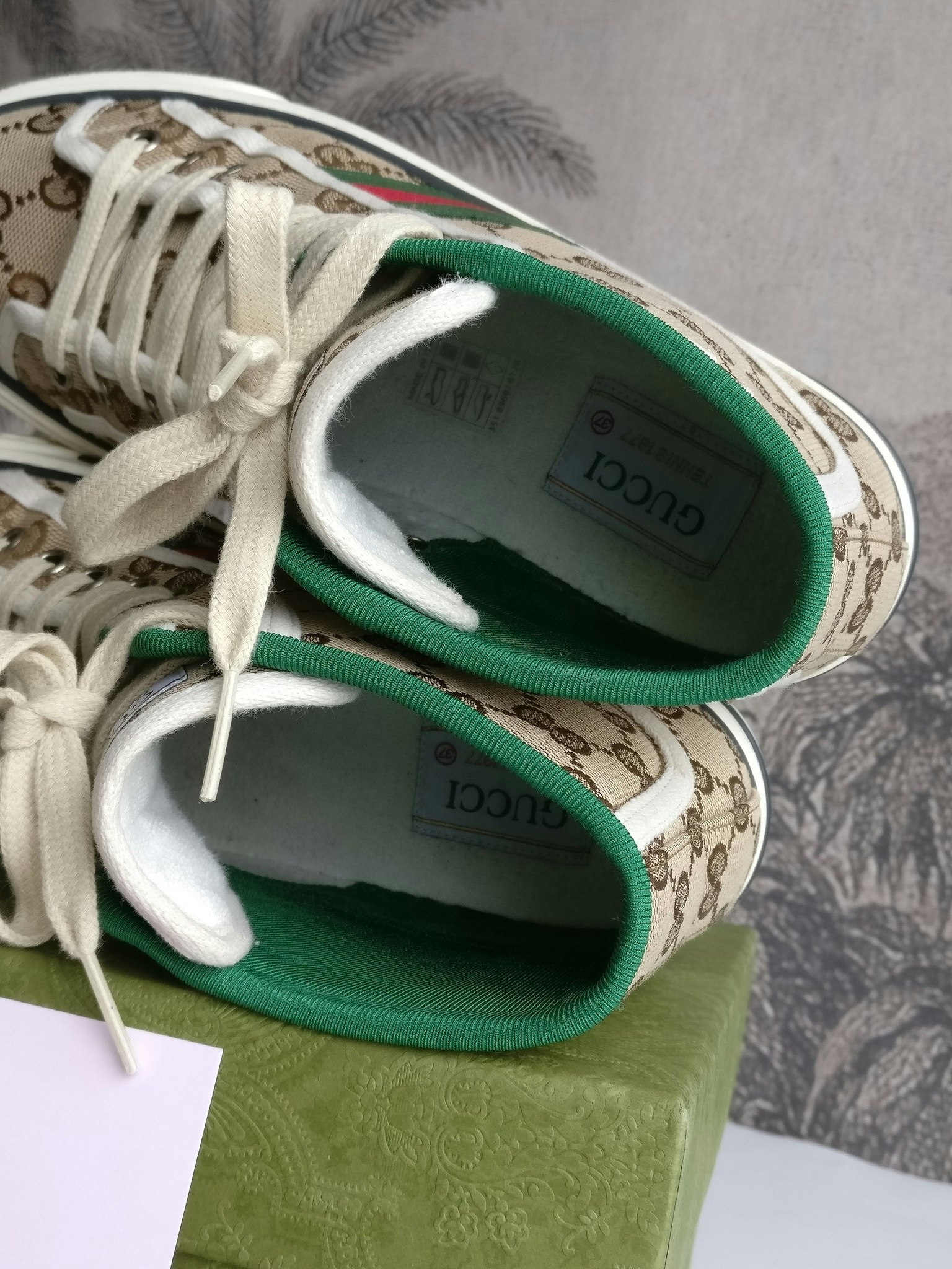 Gucci Tennis 1977 High Top Sneakers 37