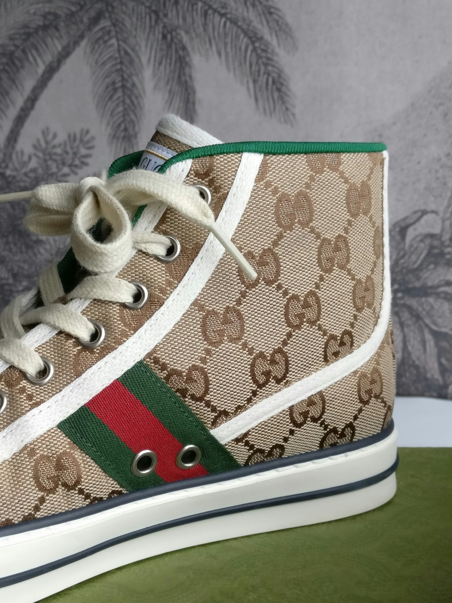 Gucci Tennis 1977 High Top Sneakers 37