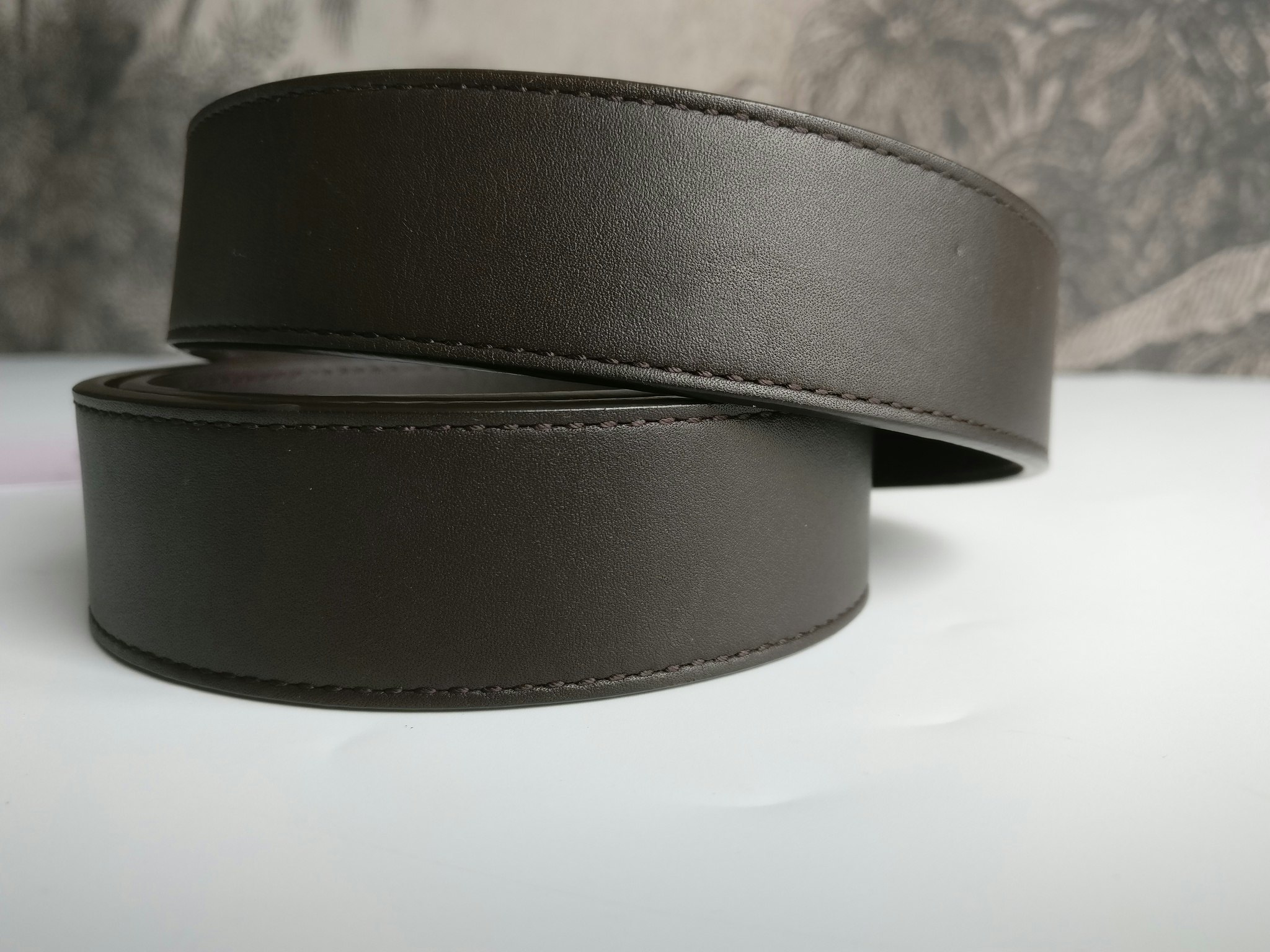 Gucci GG Marmont thin belt brown