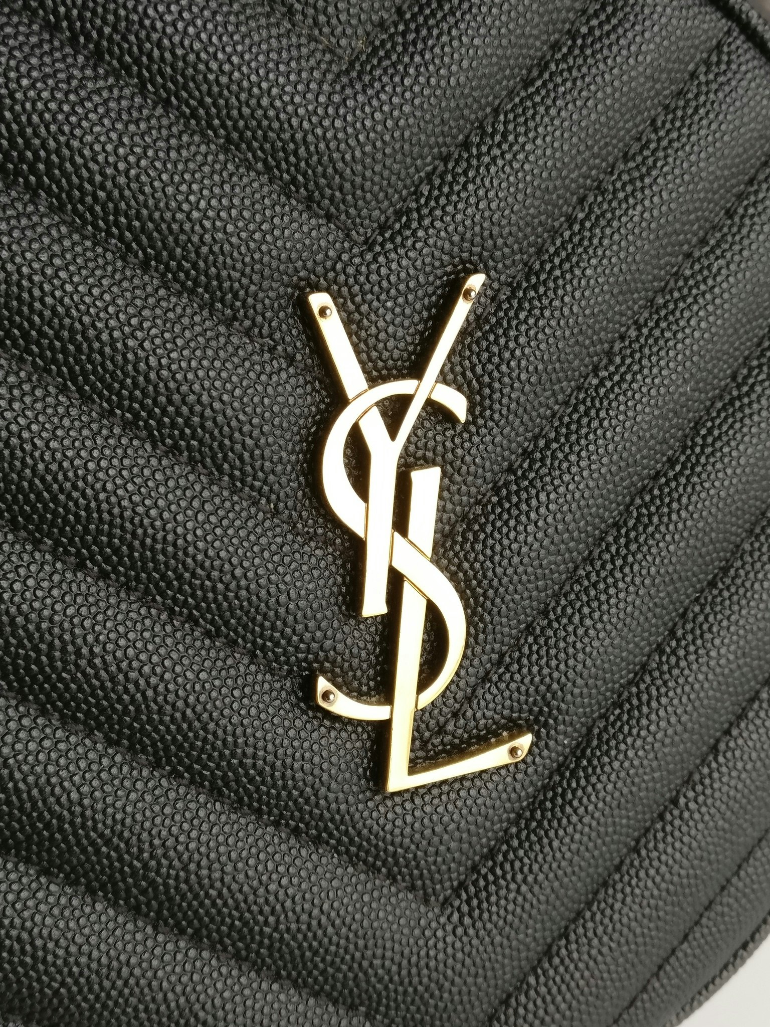 Saint Laurent Round Bag grain de poudre