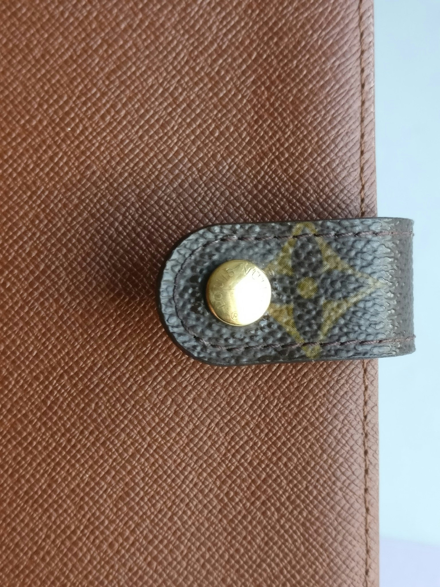 Louis Vuitton Small Ring Agenda Cover