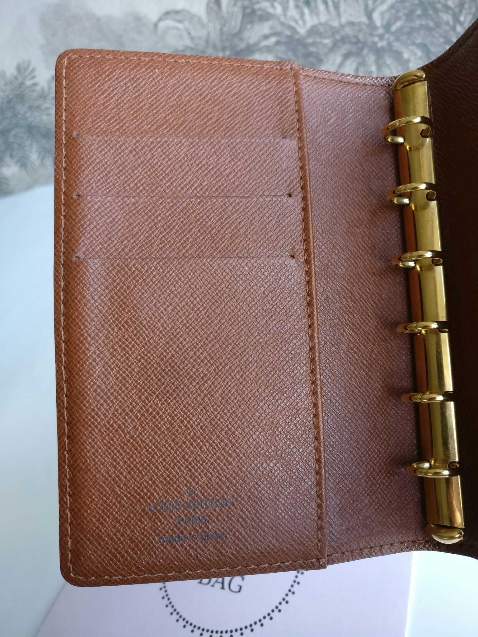 Louis Vuitton Small Ring Agenda Cover