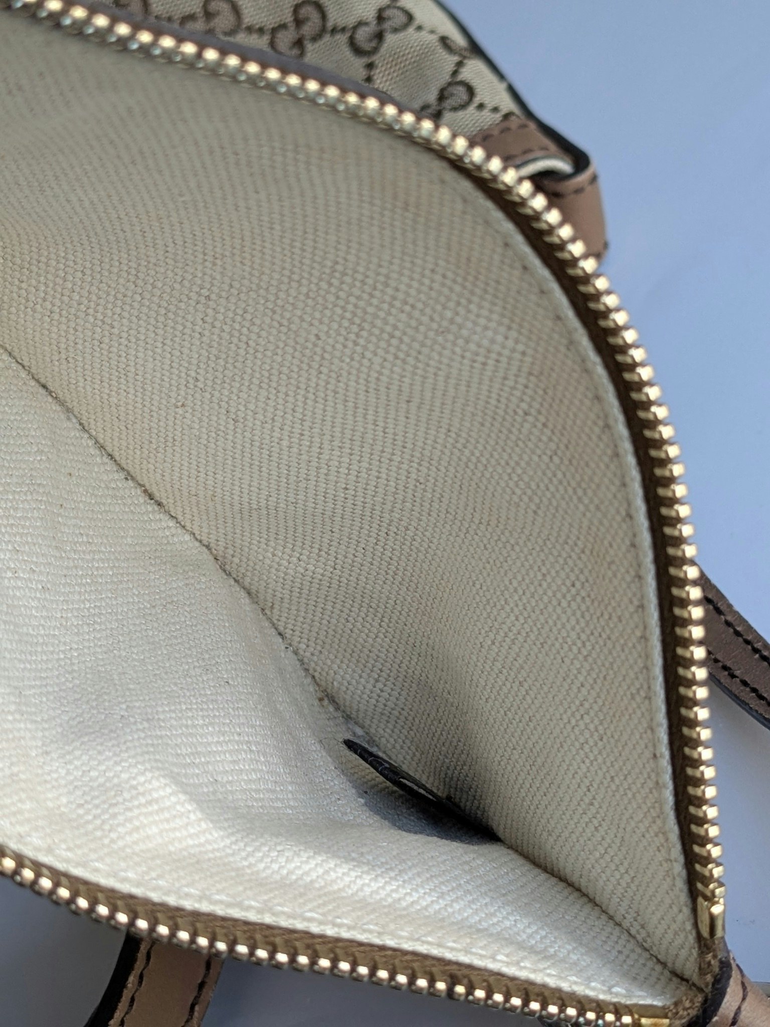 Gucci GG Small Craft Tote with pouch