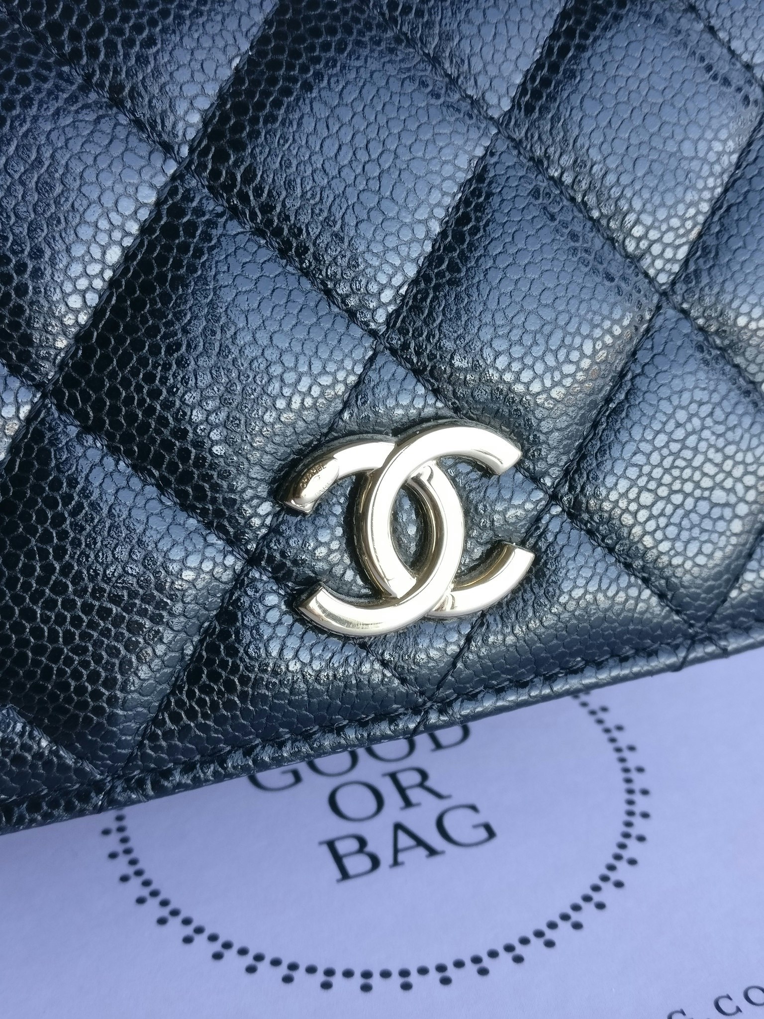 Chanel Mini Business Affinity Clutch with Chain