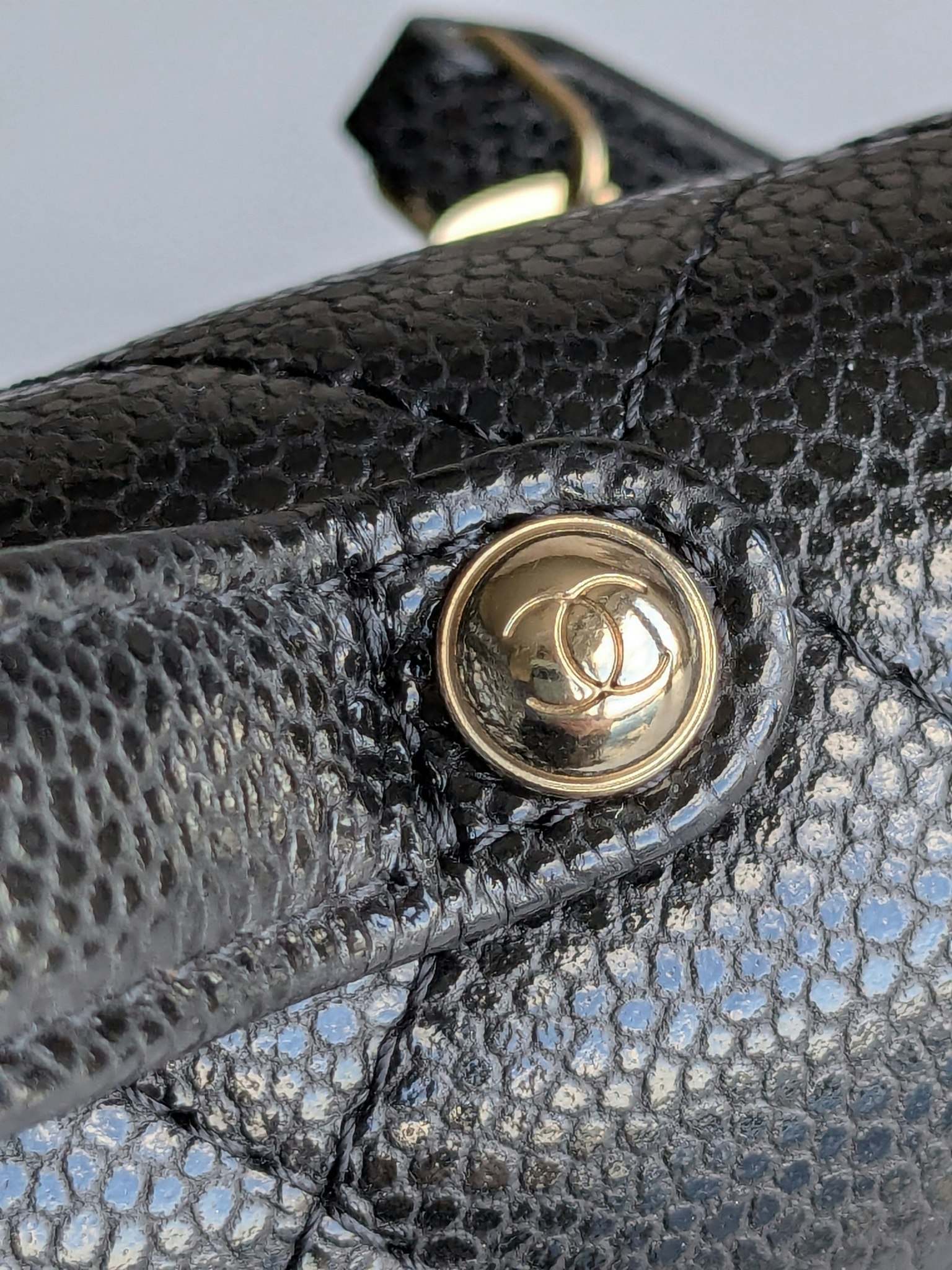 Chanel Mini Business Affinity Clutch with Chain