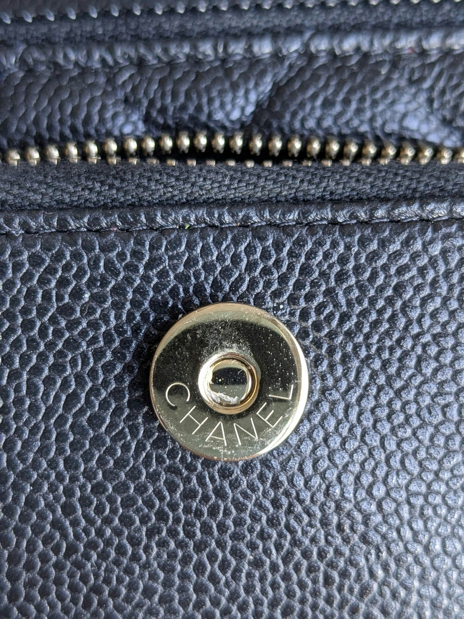 Chanel Mini Business Affinity Clutch with Chain