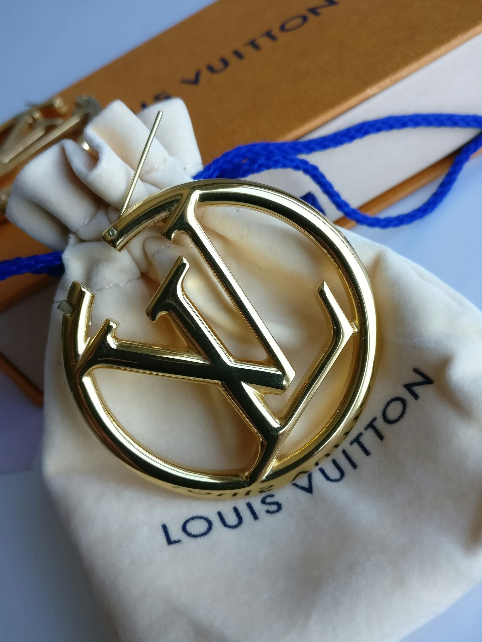 Louis Vuitton Louise Hoop GM earrings