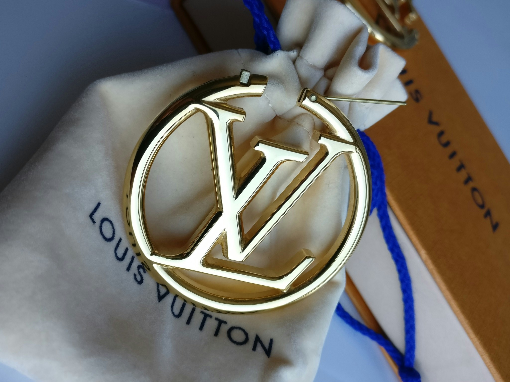 Louis Vuitton Louise Hoop GM earrings