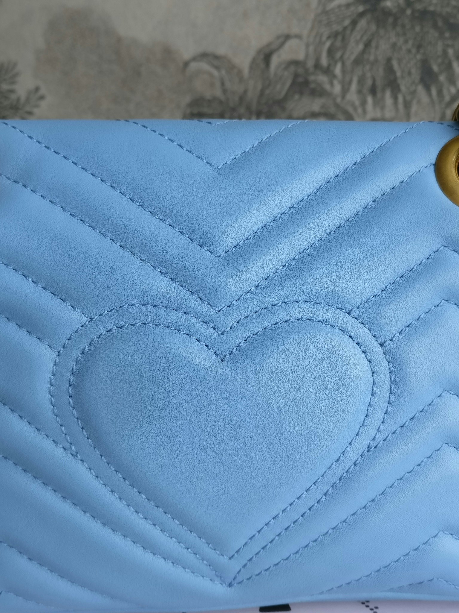 Gucci Marmont Shoulder bag light blue