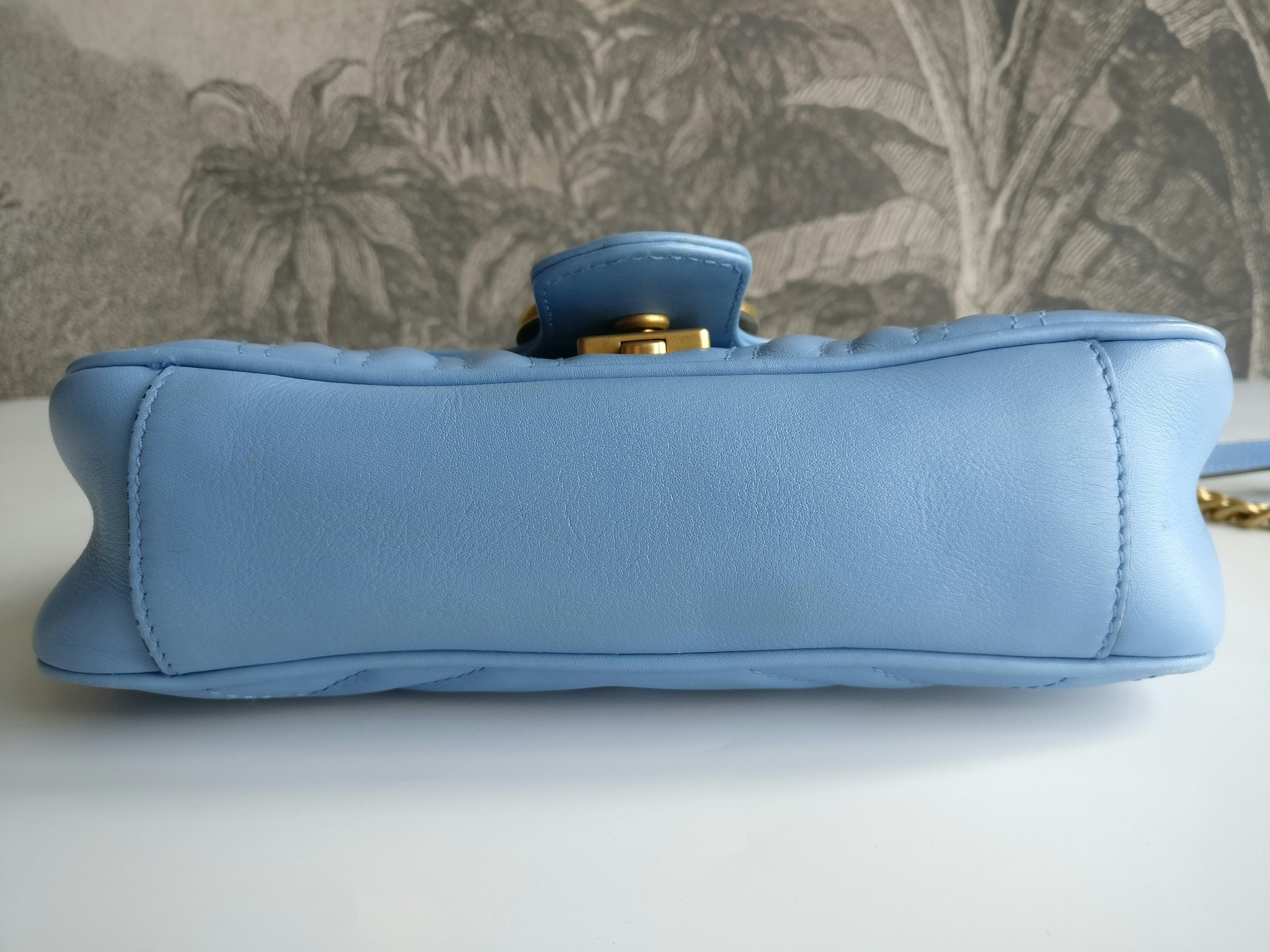 Gucci Marmont Shoulder bag light blue