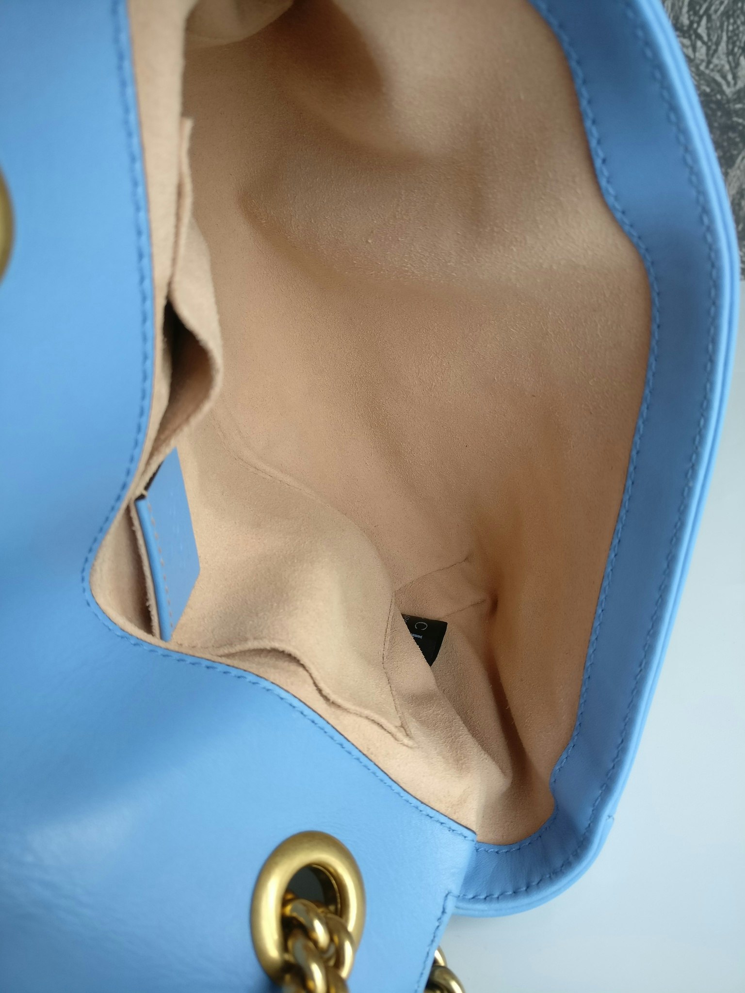 Gucci Marmont Shoulder bag light blue