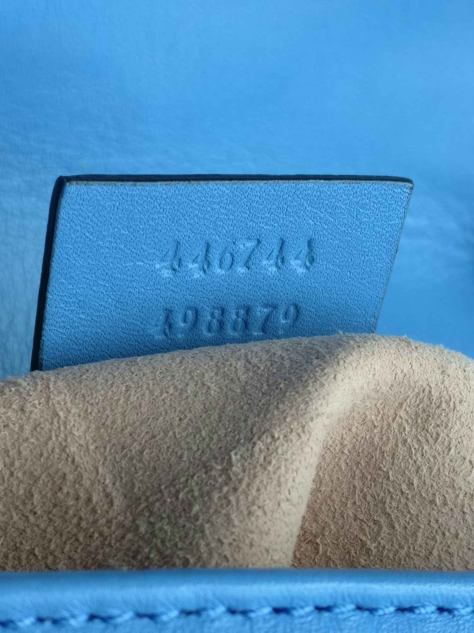 Gucci Marmont Shoulder bag light blue