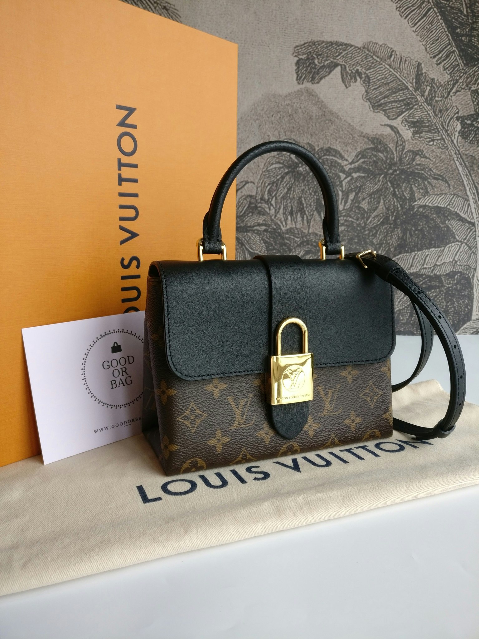 Louis Vuitton Locky BB black monogram