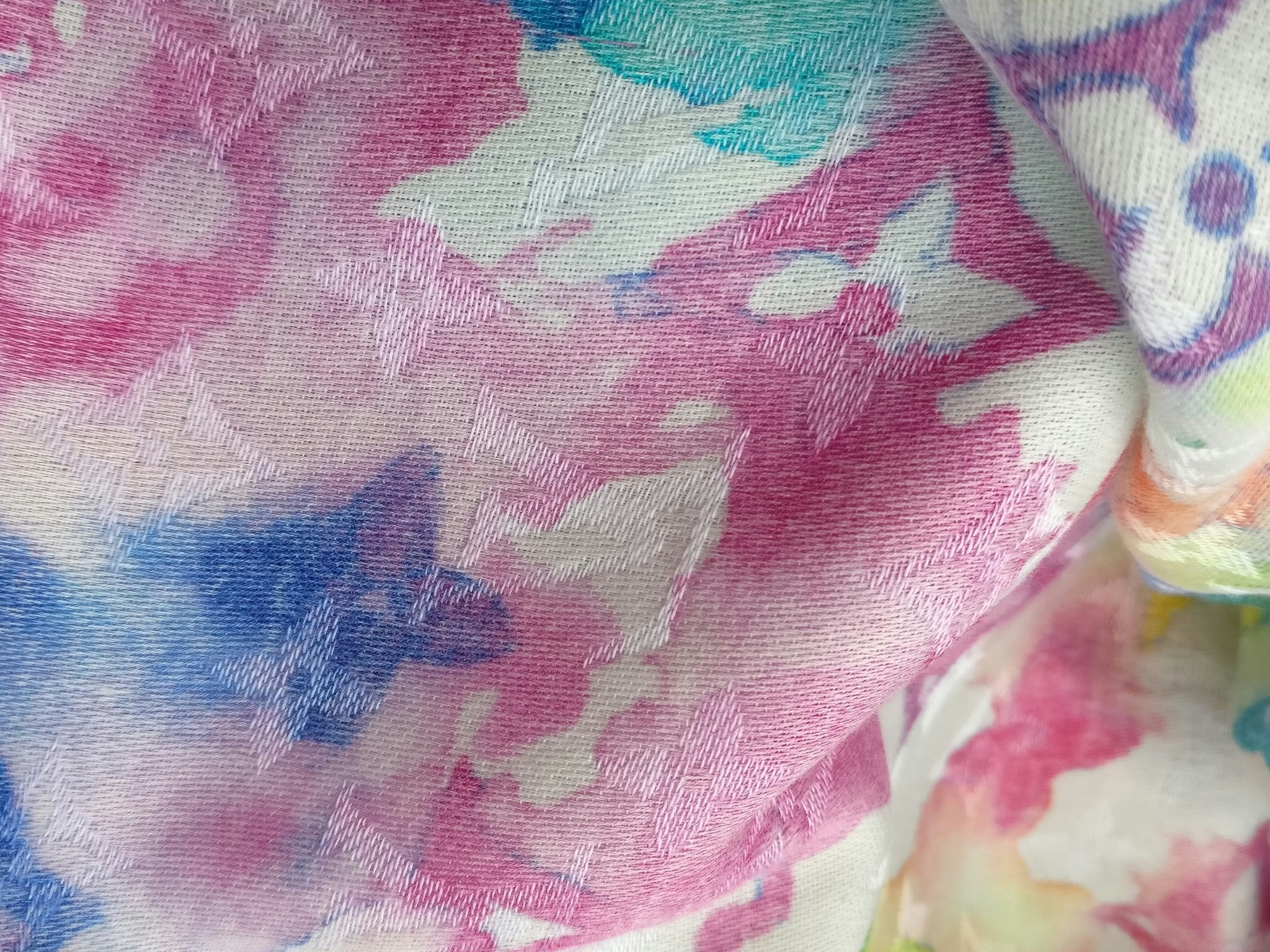 Louis Vuitton Limited Edition Watercolor Stole Shawl