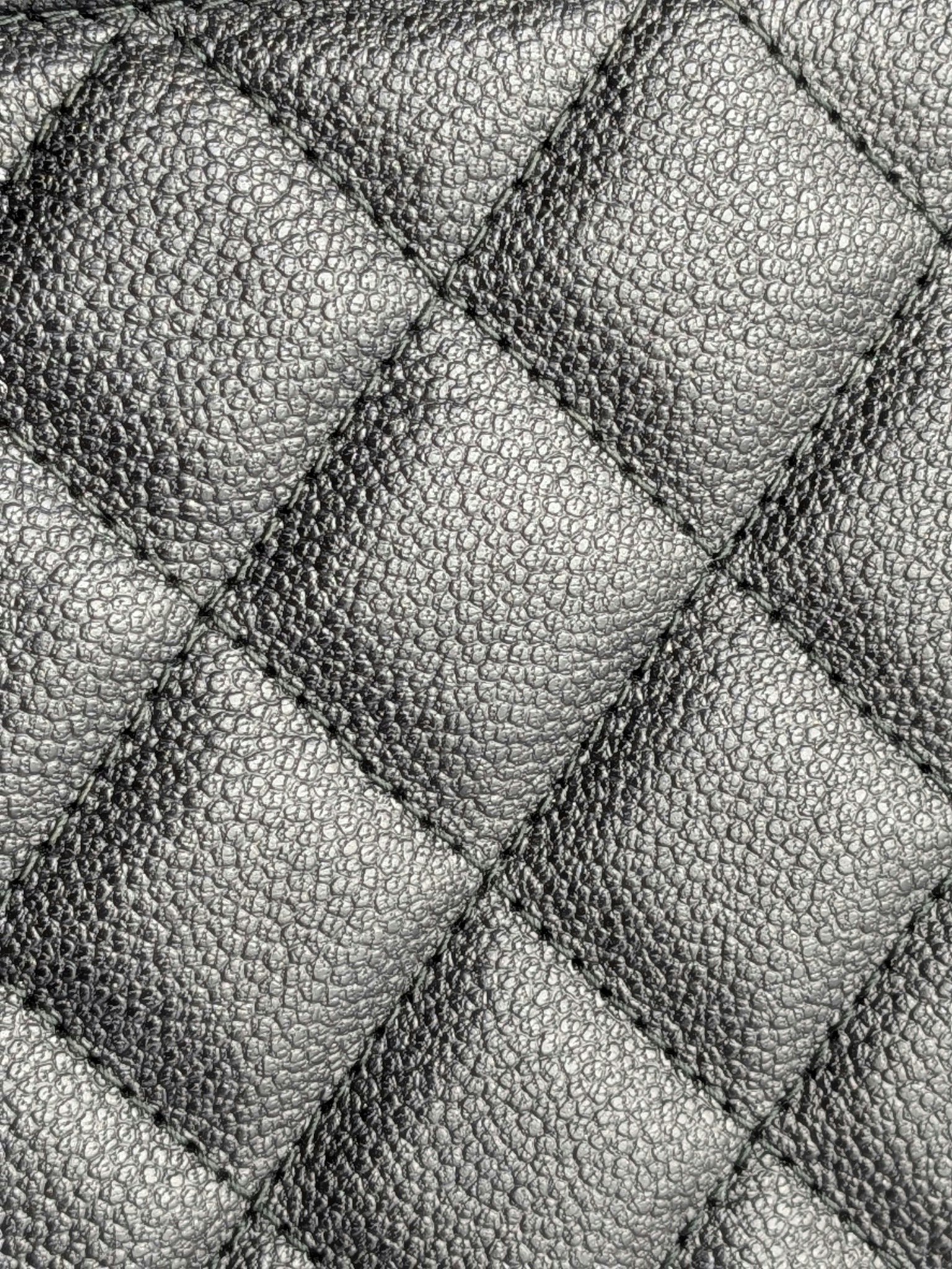 Chanel Medium Quilted Caviar Boy O Case Clutch