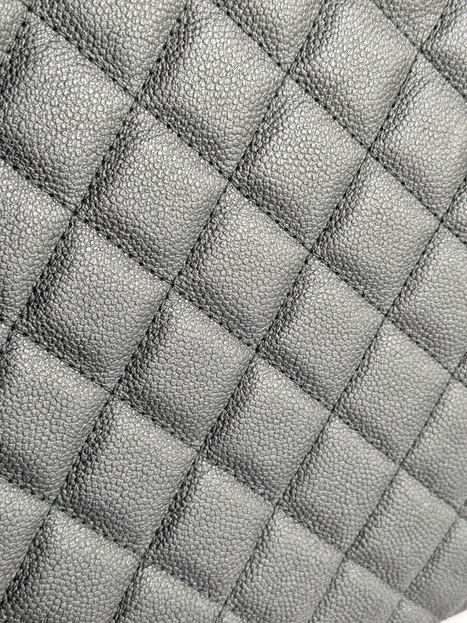 Chanel Medium Quilted Caviar Boy O Case Clutch