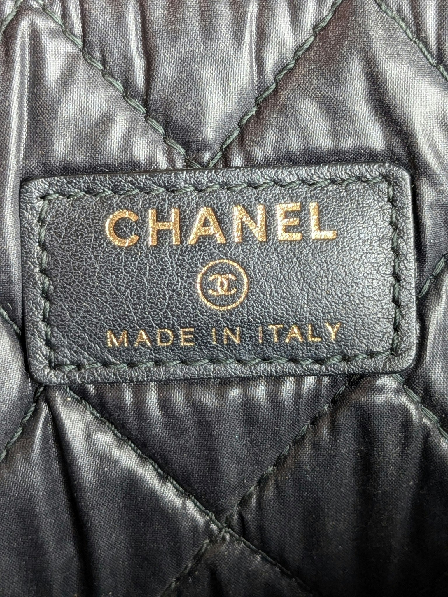 Chanel Medium Quilted Caviar Boy O Case Clutch