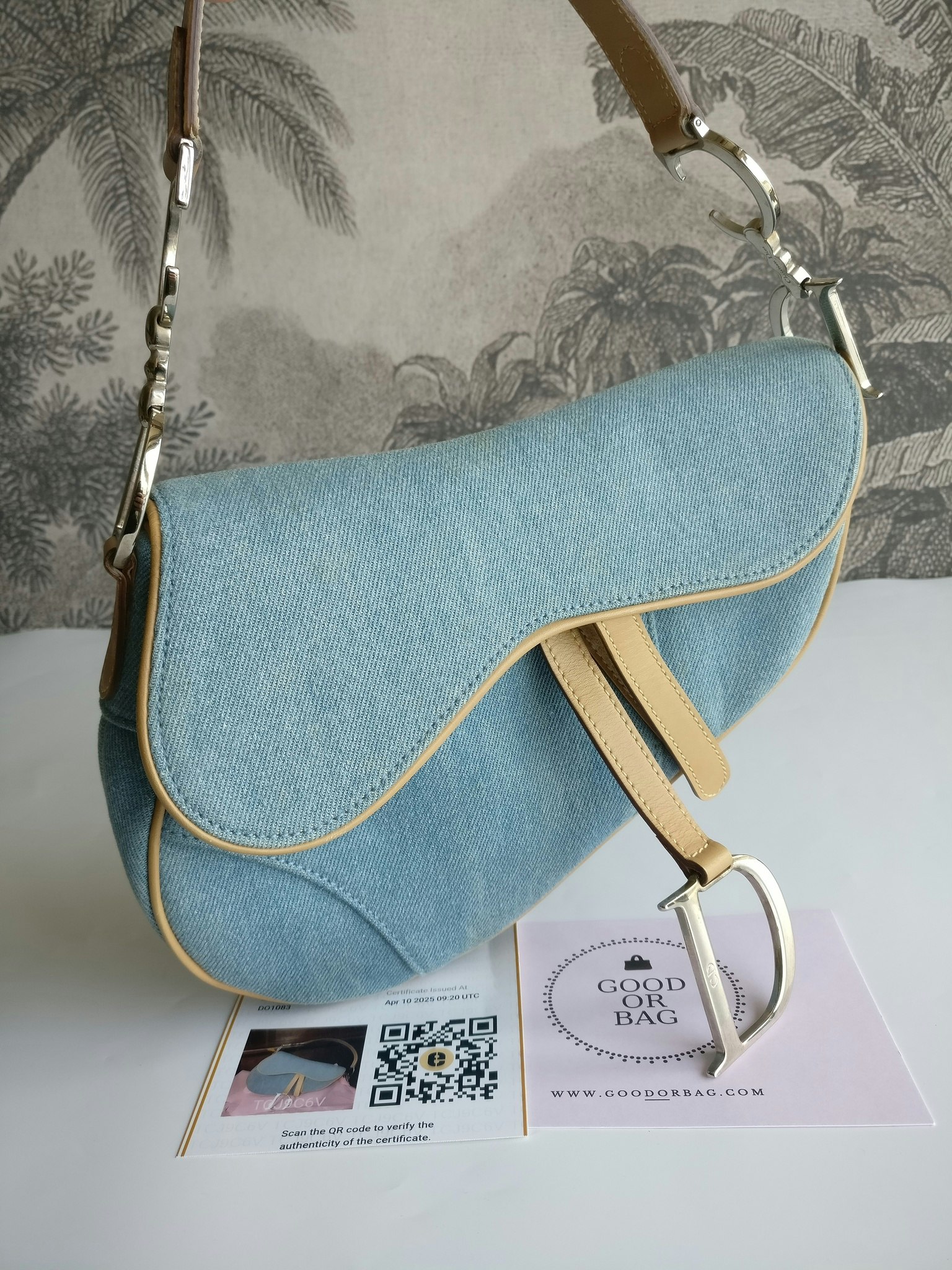 Dior Saddle bag denim