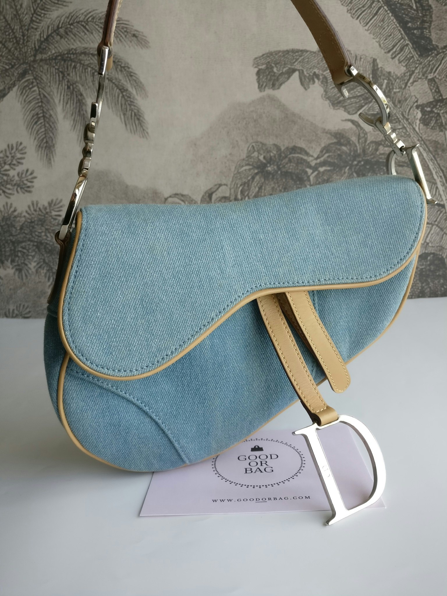 Dior Saddle bag denim