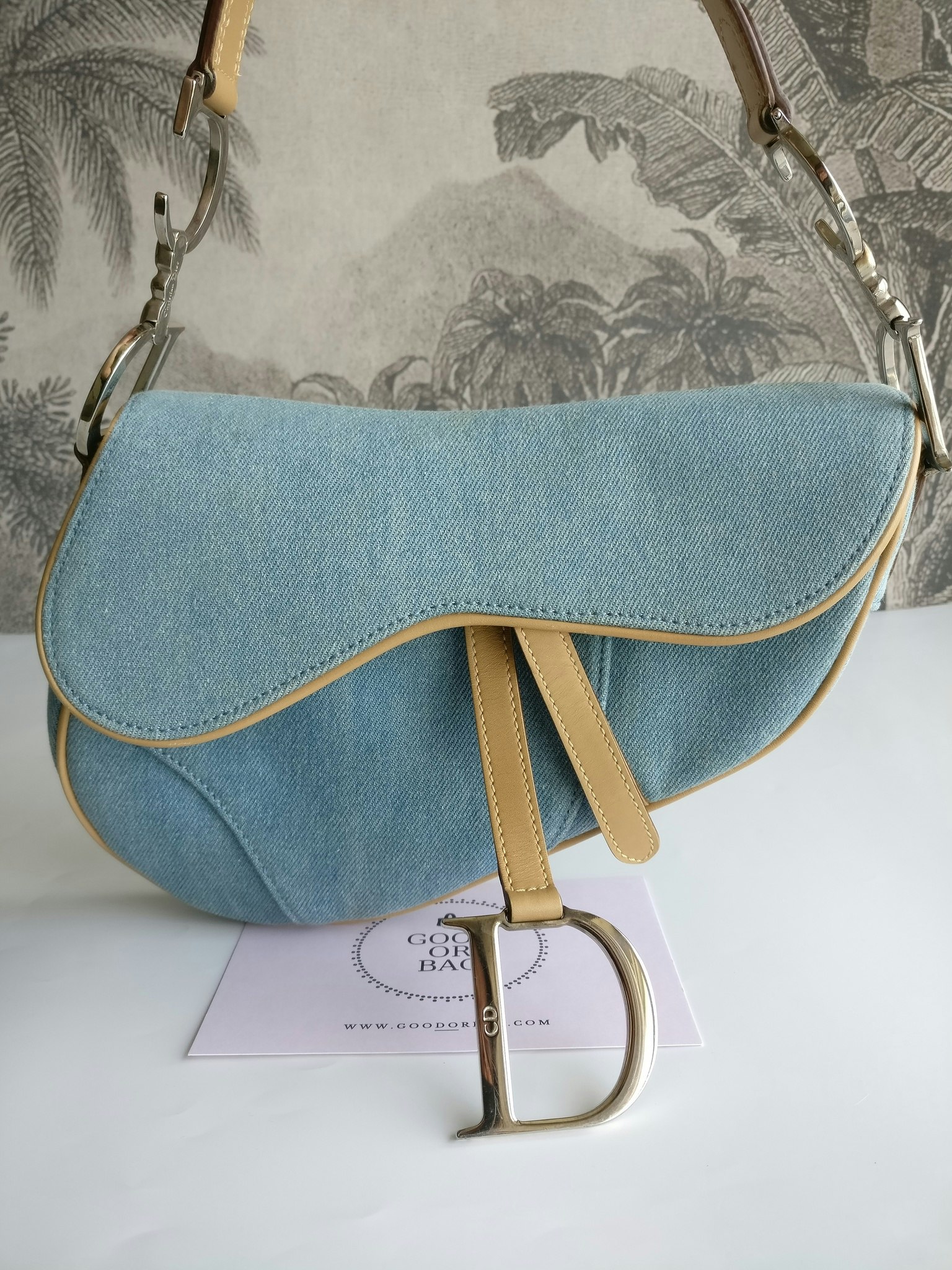 Dior Saddle bag denim