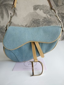 Dior Saddle bag denim