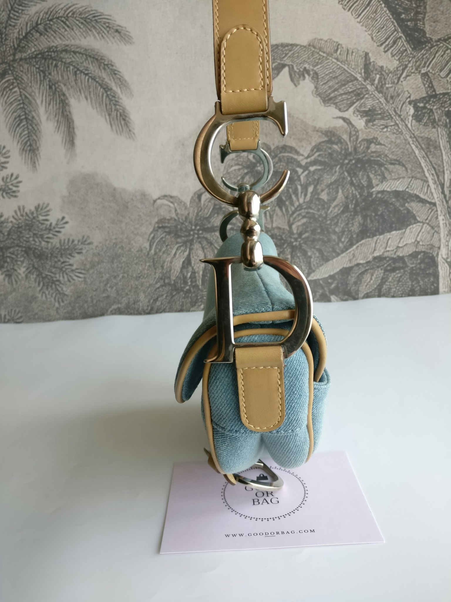 Dior Saddle bag denim