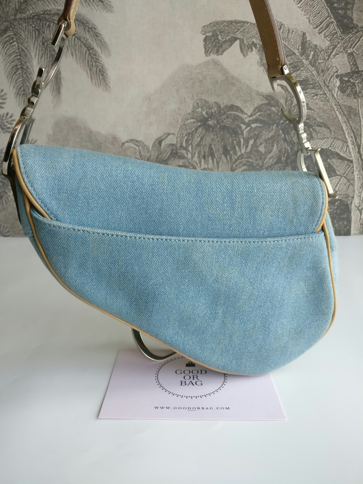 Dior Saddle bag denim