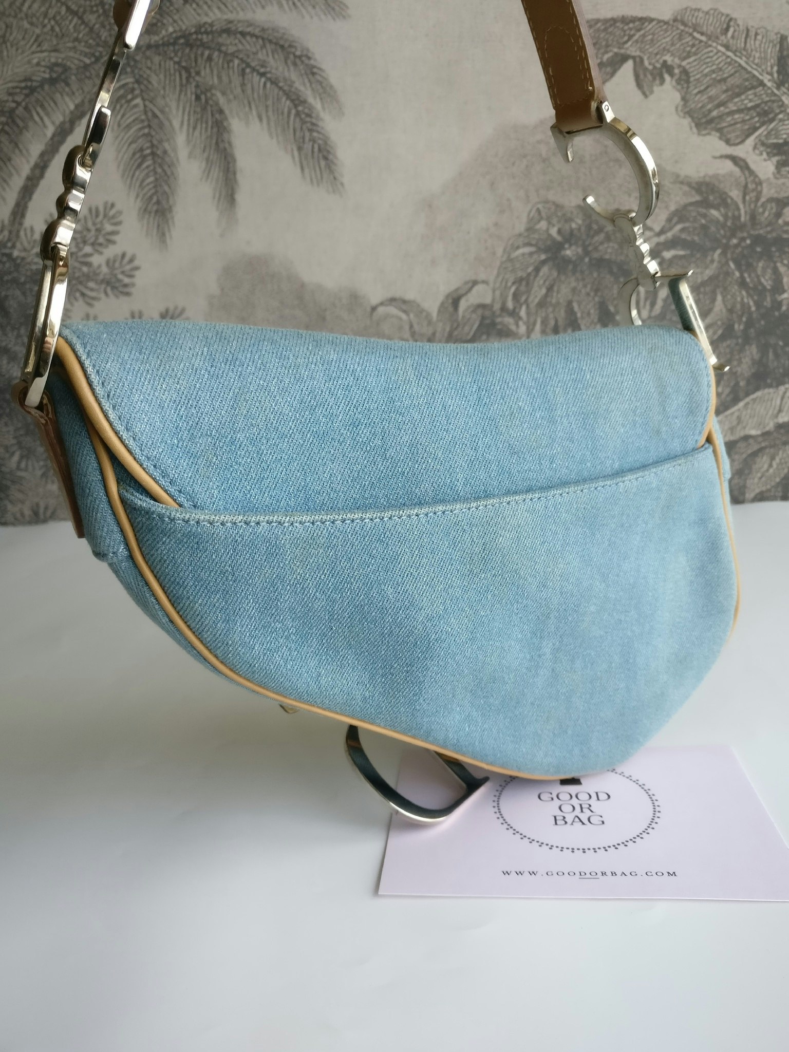 Dior Saddle bag denim