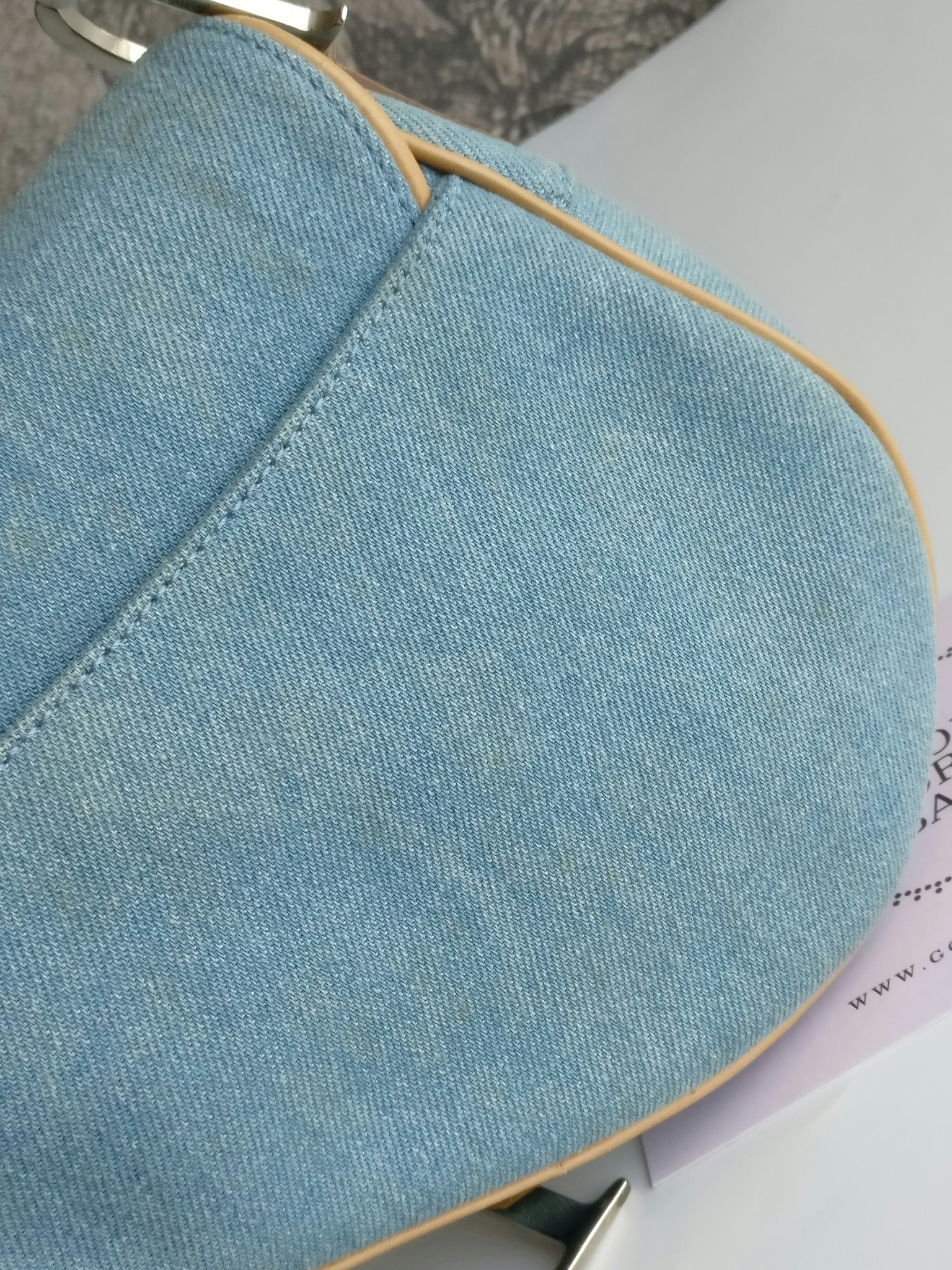 Dior Saddle bag denim