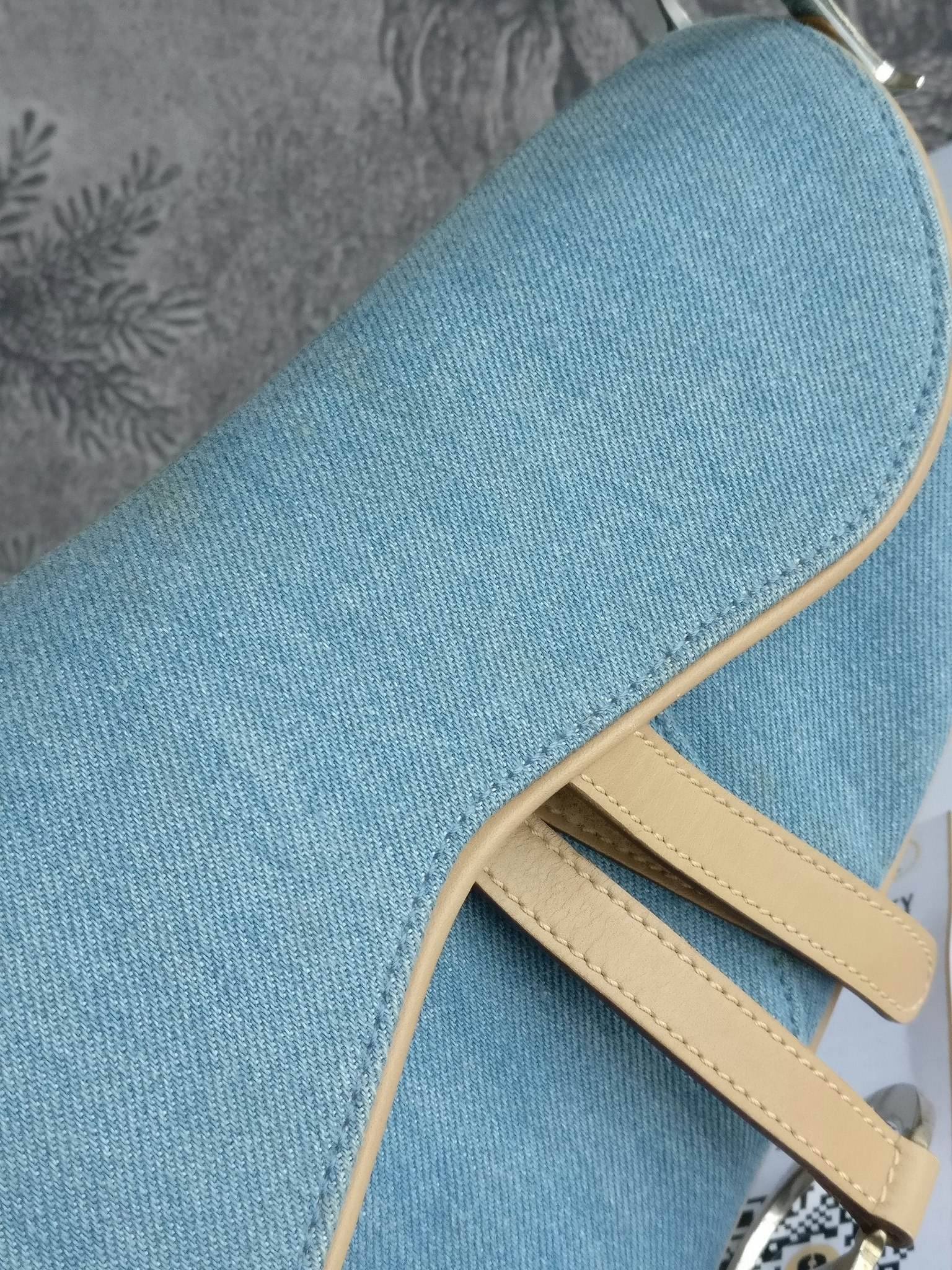 Dior Saddle bag denim
