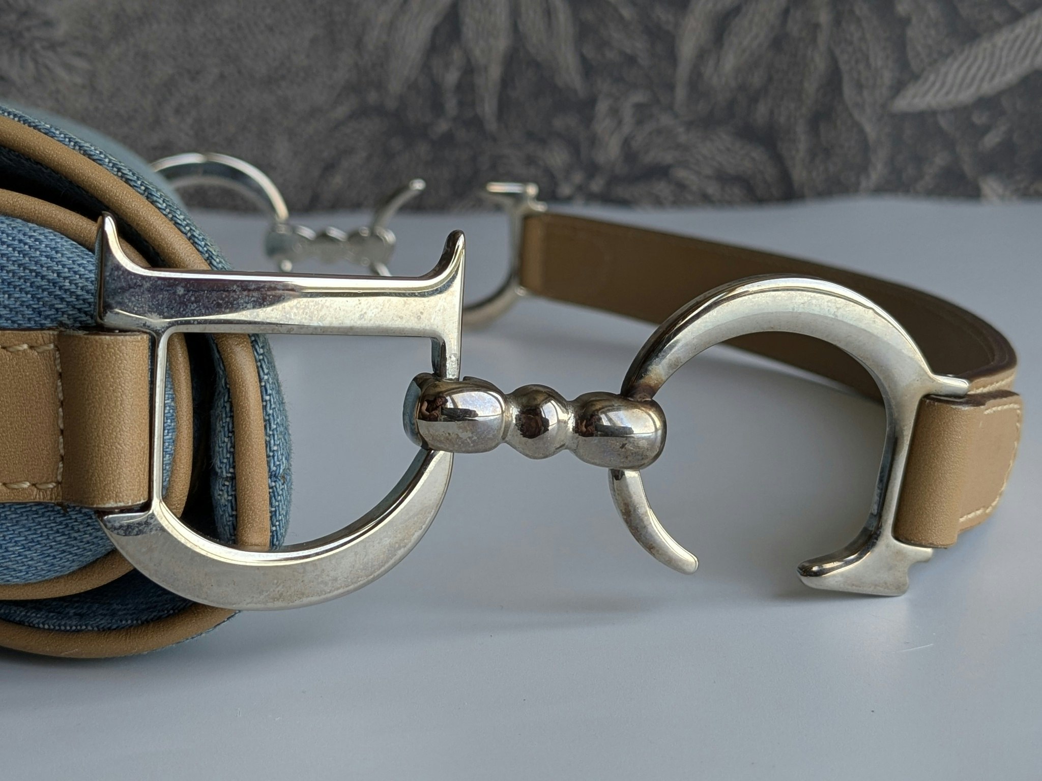 Dior Saddle bag denim
