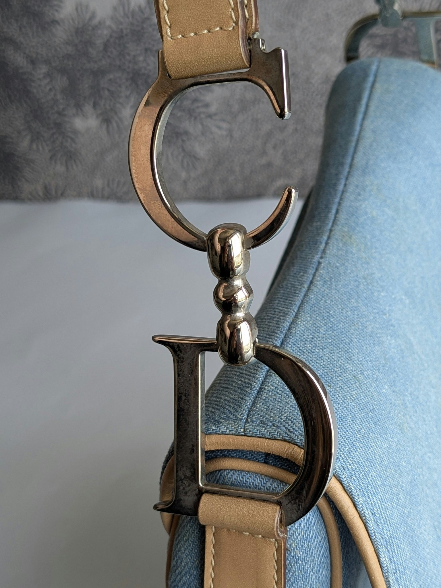 Dior Saddle bag denim