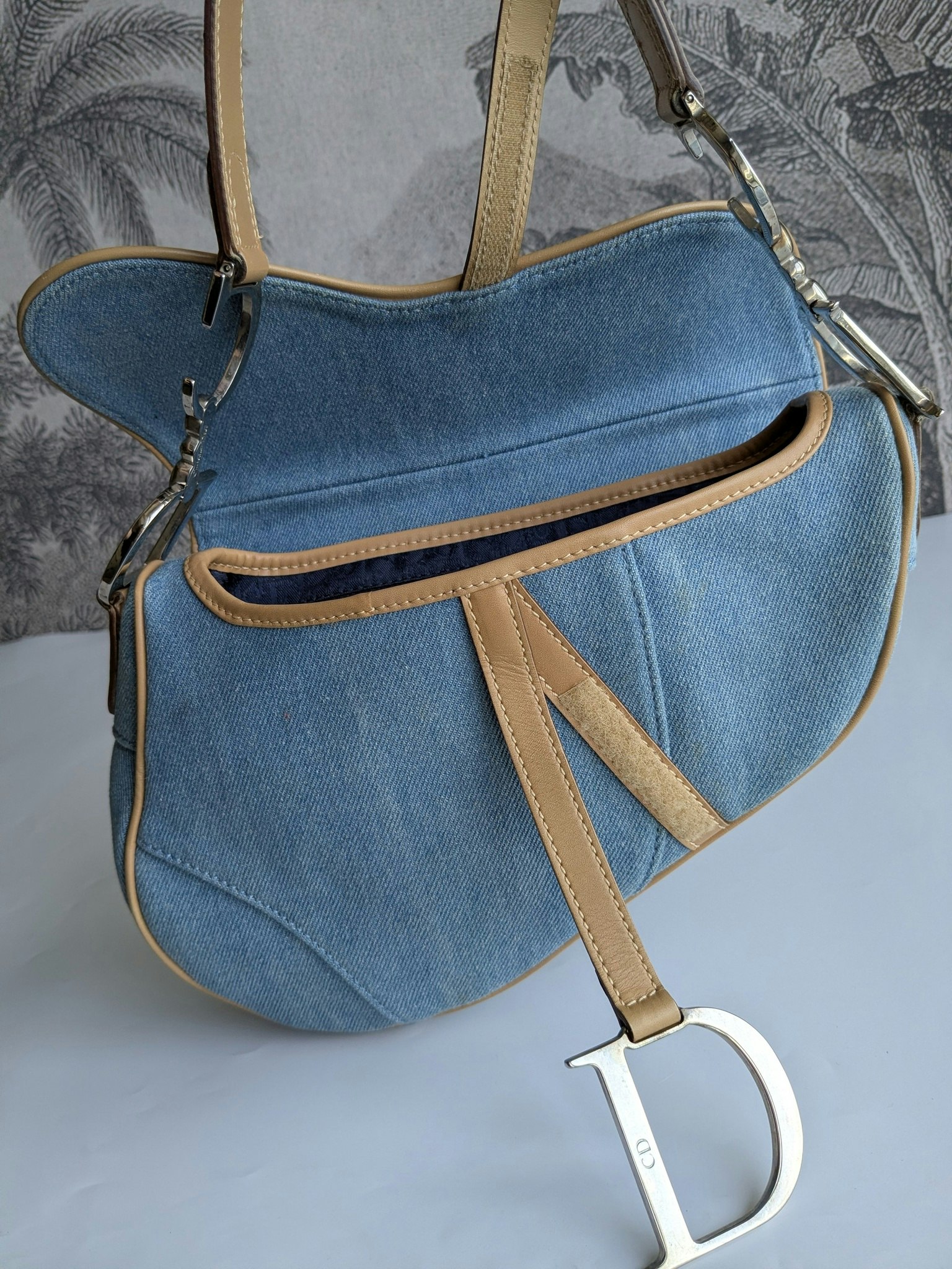 Dior Saddle bag denim