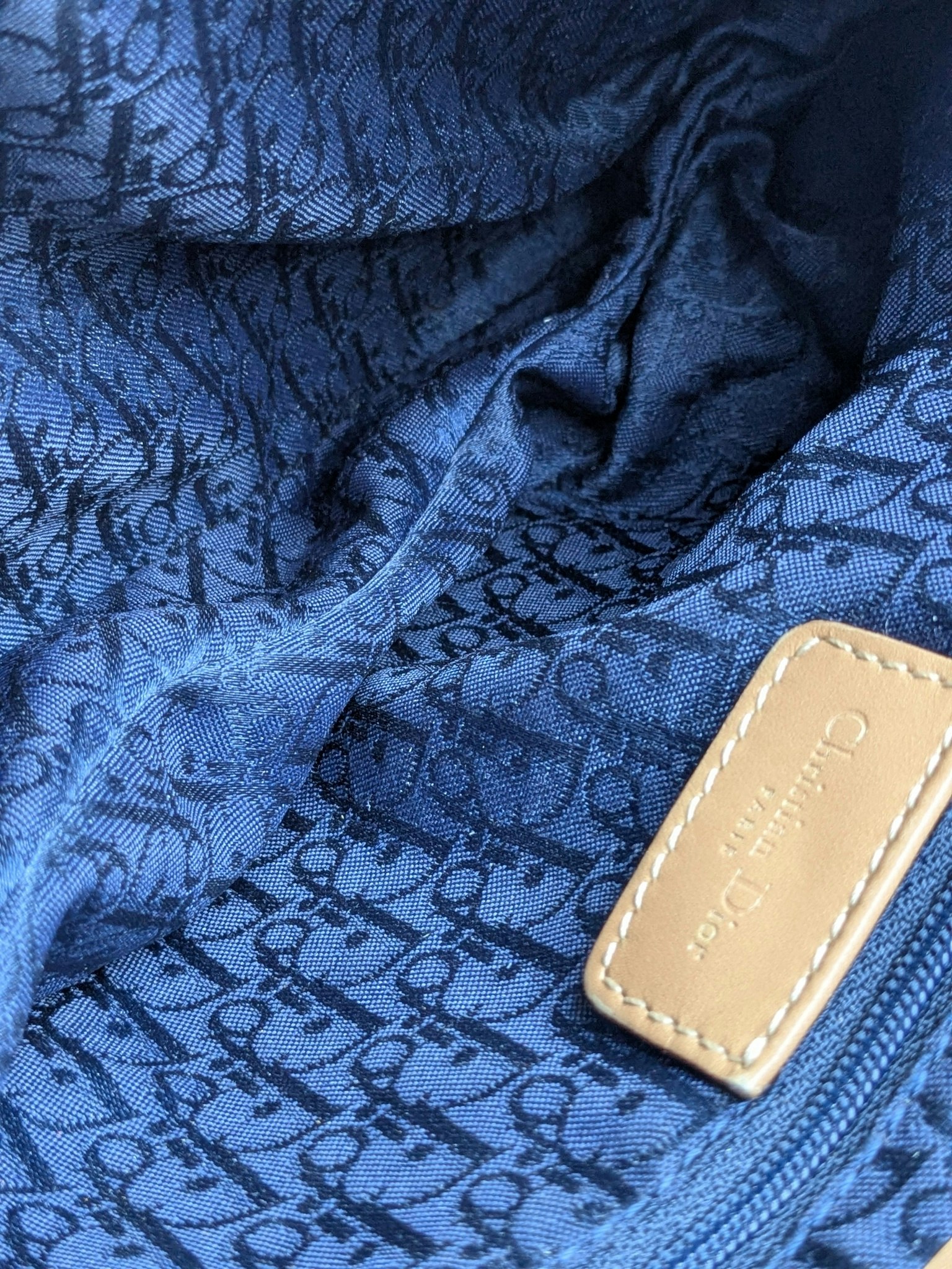 Dior Saddle bag denim