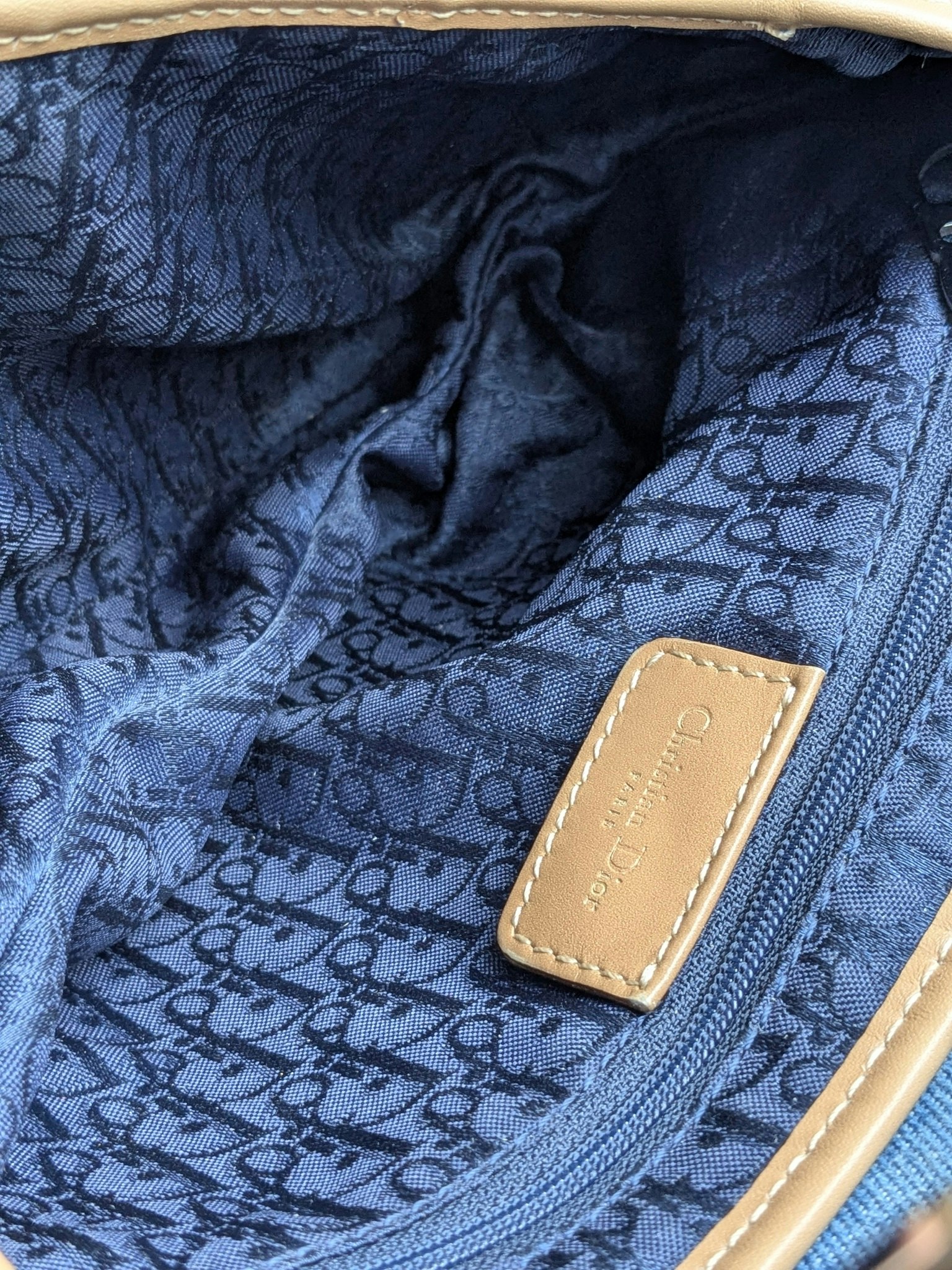 Dior Saddle bag denim