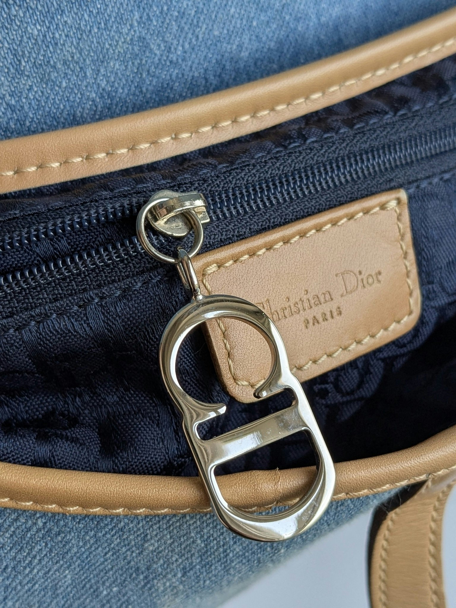 Dior Saddle bag denim