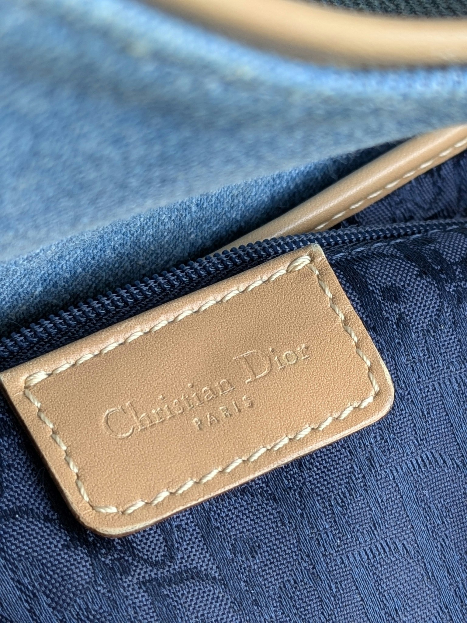 Dior Saddle bag denim
