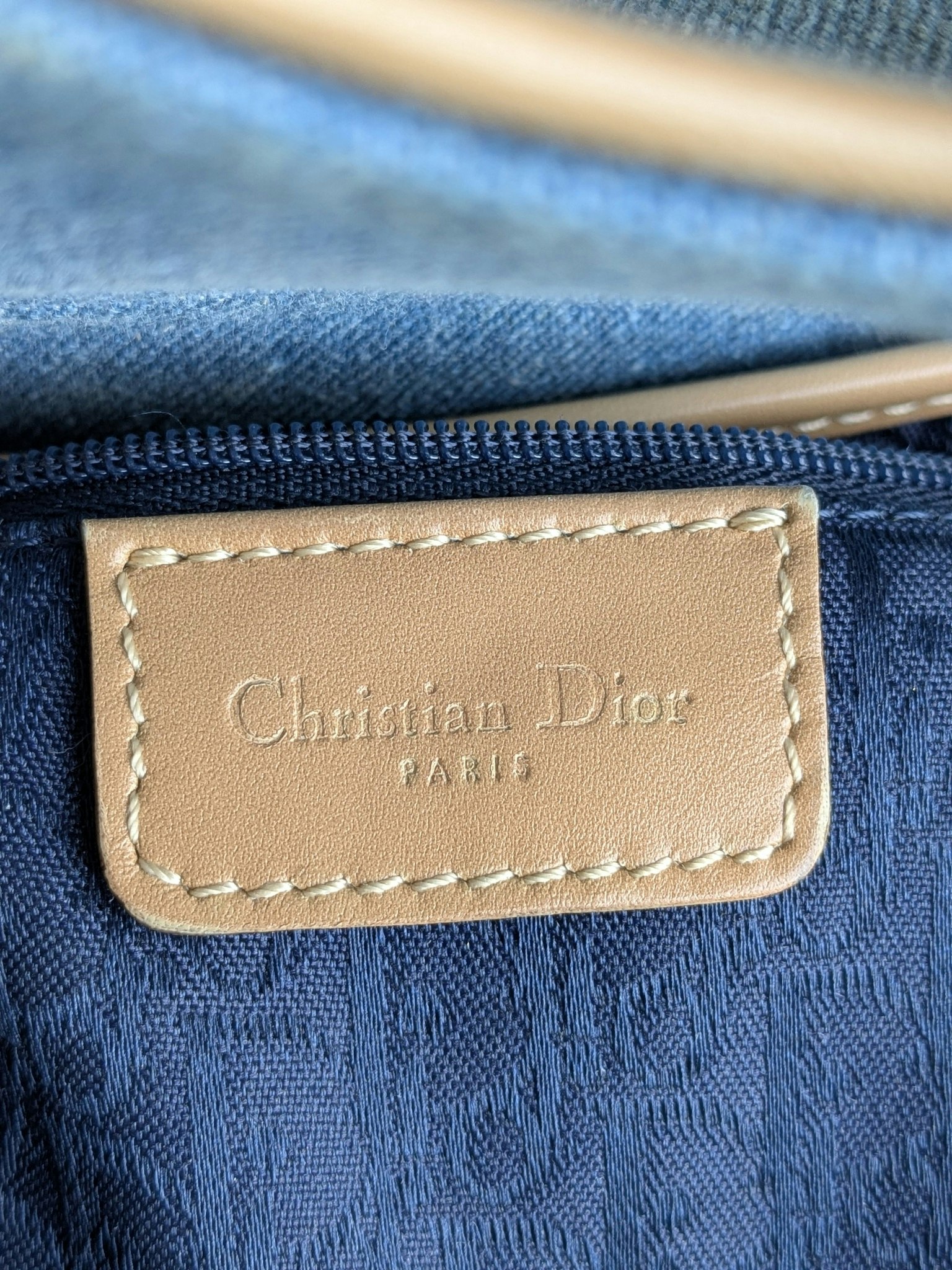 Dior Saddle bag denim