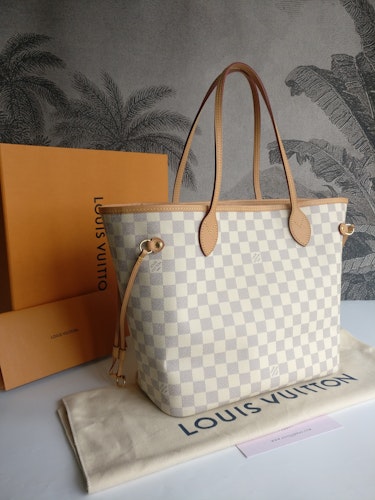 Louis Vuitton Neverfull MM damier azur