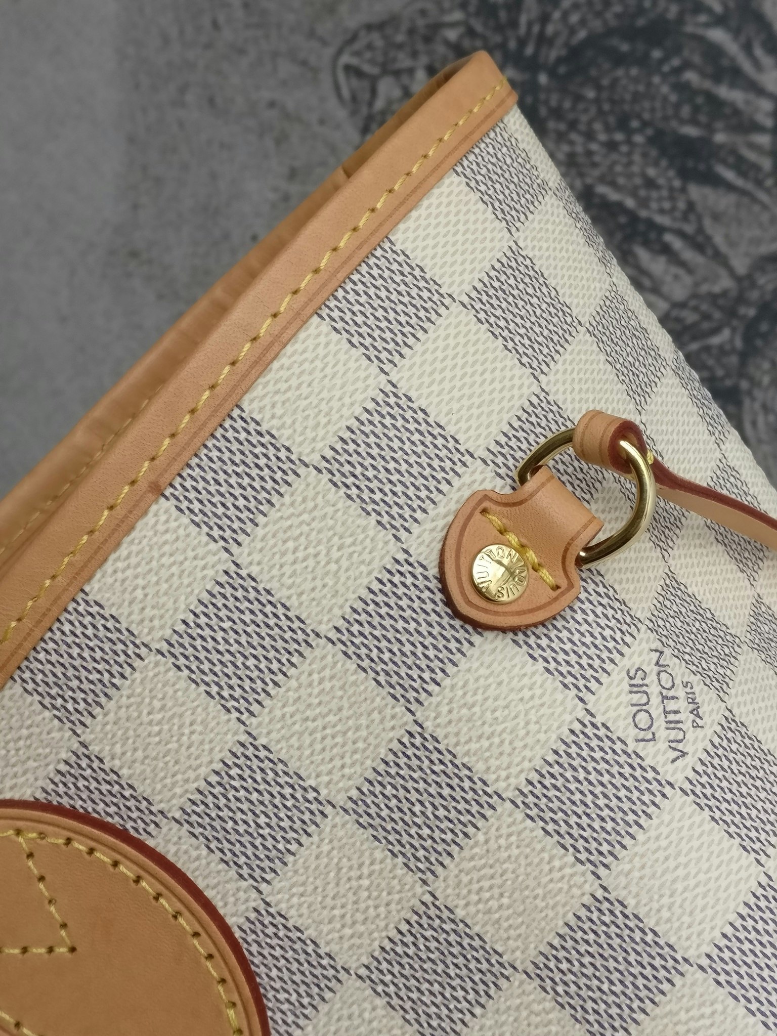 Louis Vuitton Neverfull MM damier azur
