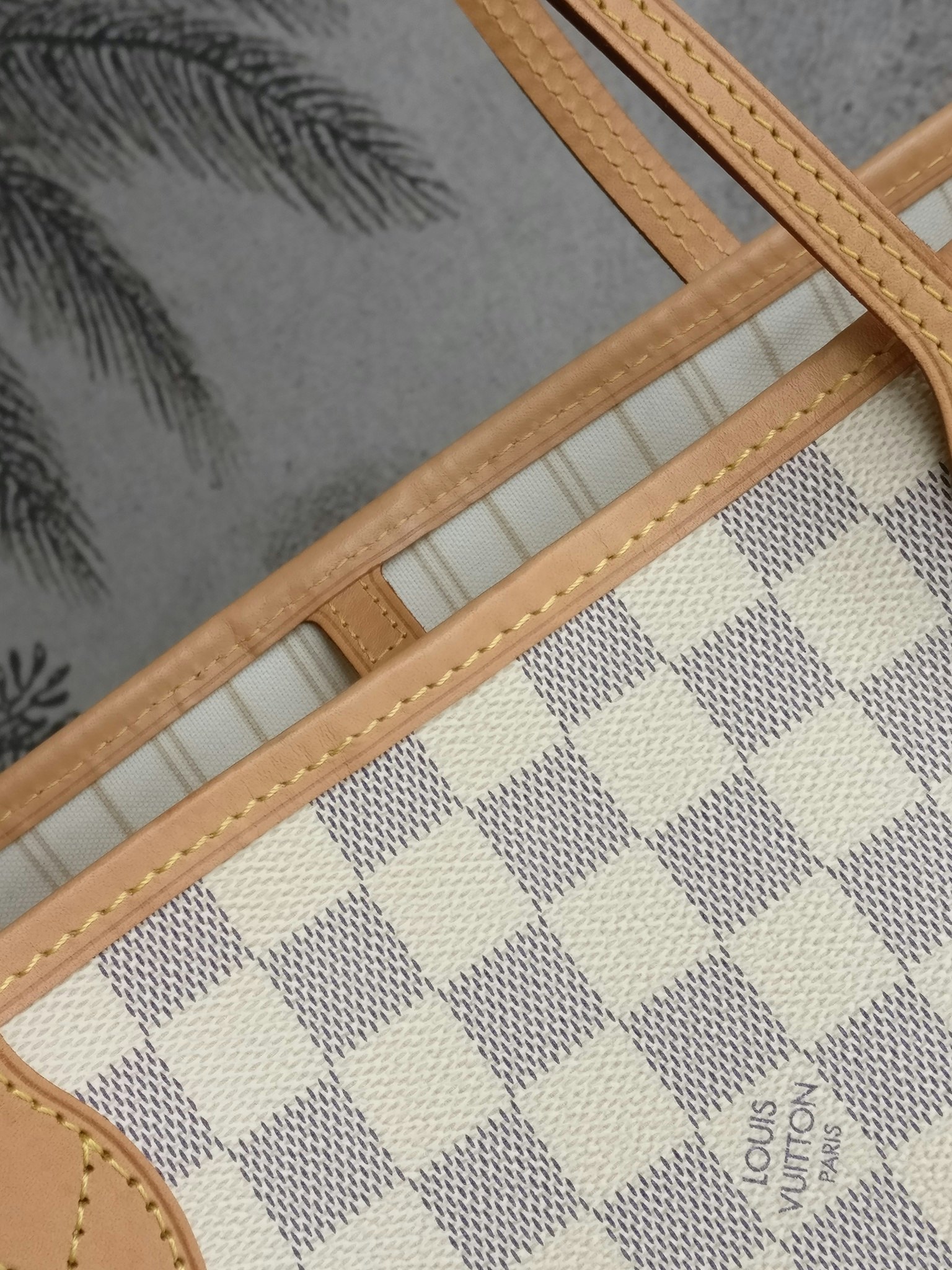 Louis Vuitton Neverfull MM damier azur