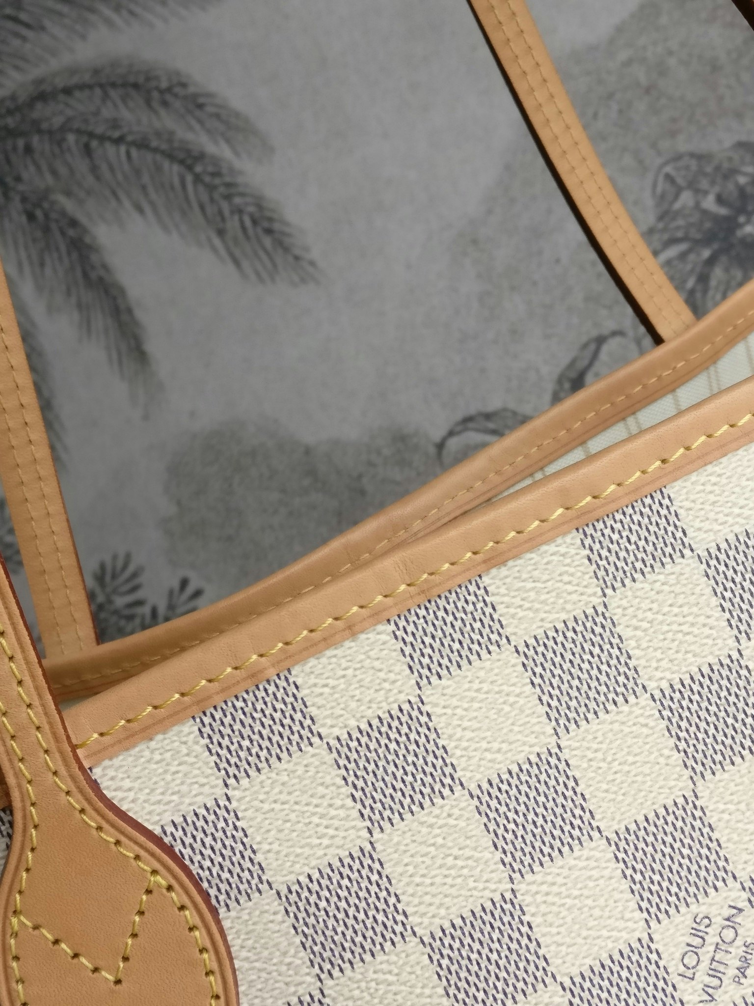 Louis Vuitton Neverfull MM damier azur
