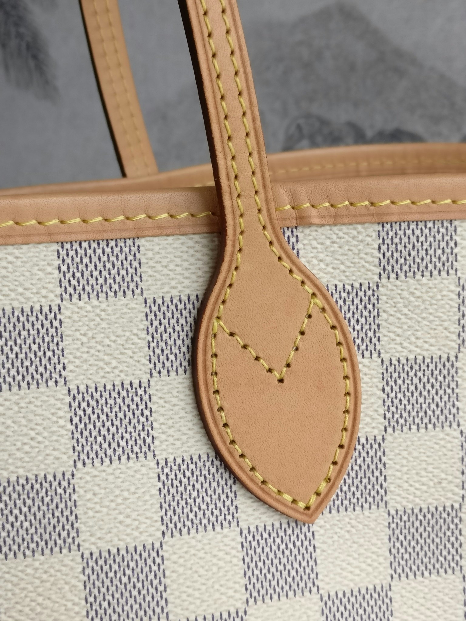 Louis Vuitton Neverfull MM damier azur