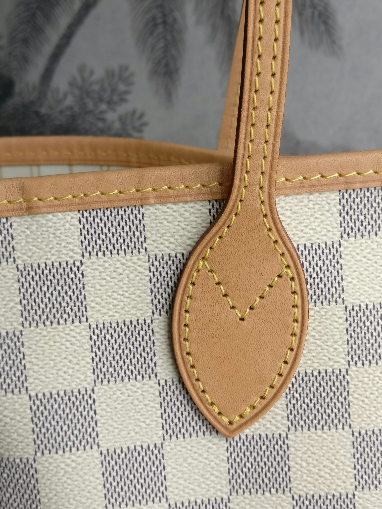 Louis Vuitton Neverfull MM damier azur