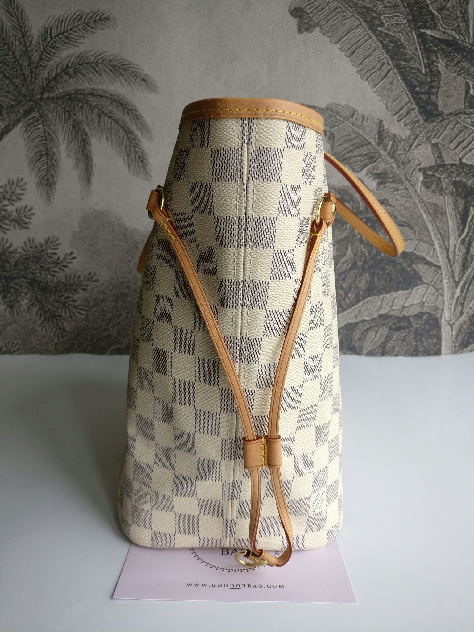 Louis Vuitton Neverfull MM damier azur