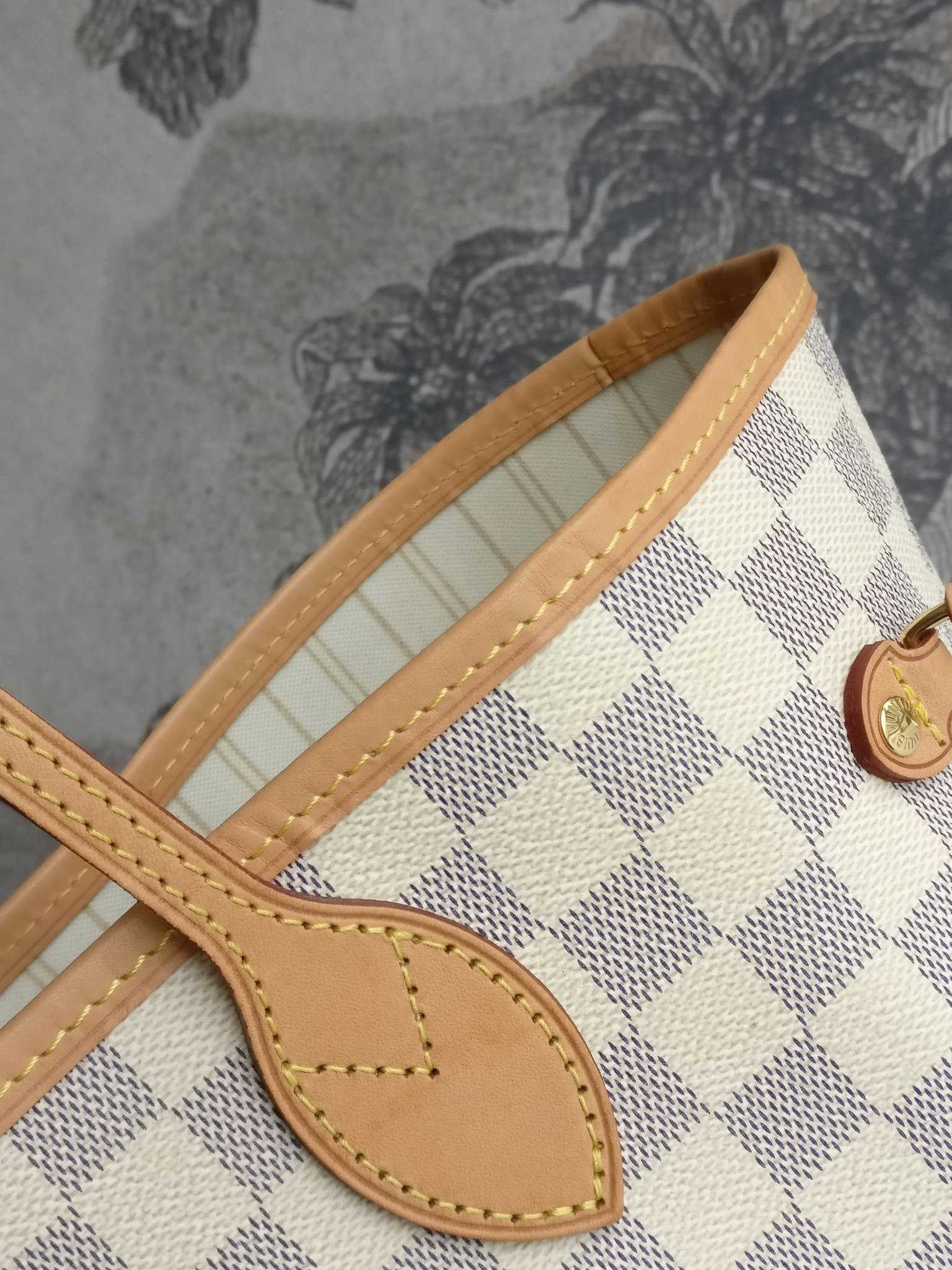 Louis Vuitton Neverfull MM damier azur
