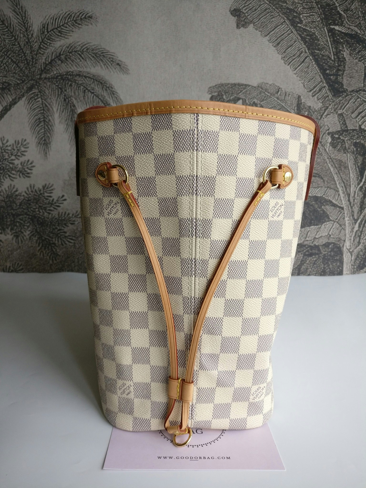Louis Vuitton Neverfull MM damier azur