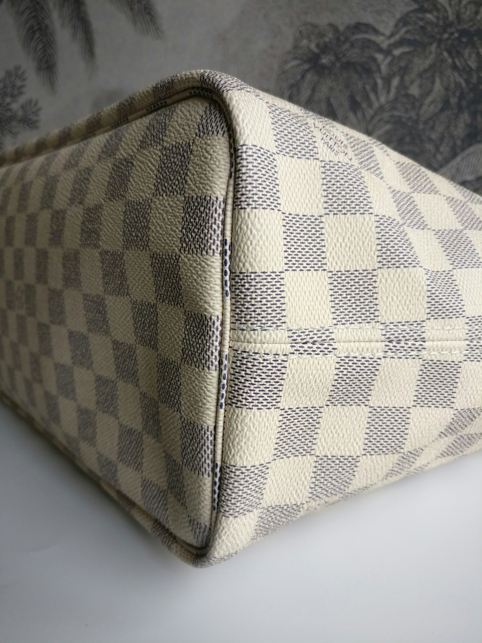 Louis Vuitton Neverfull MM damier azur