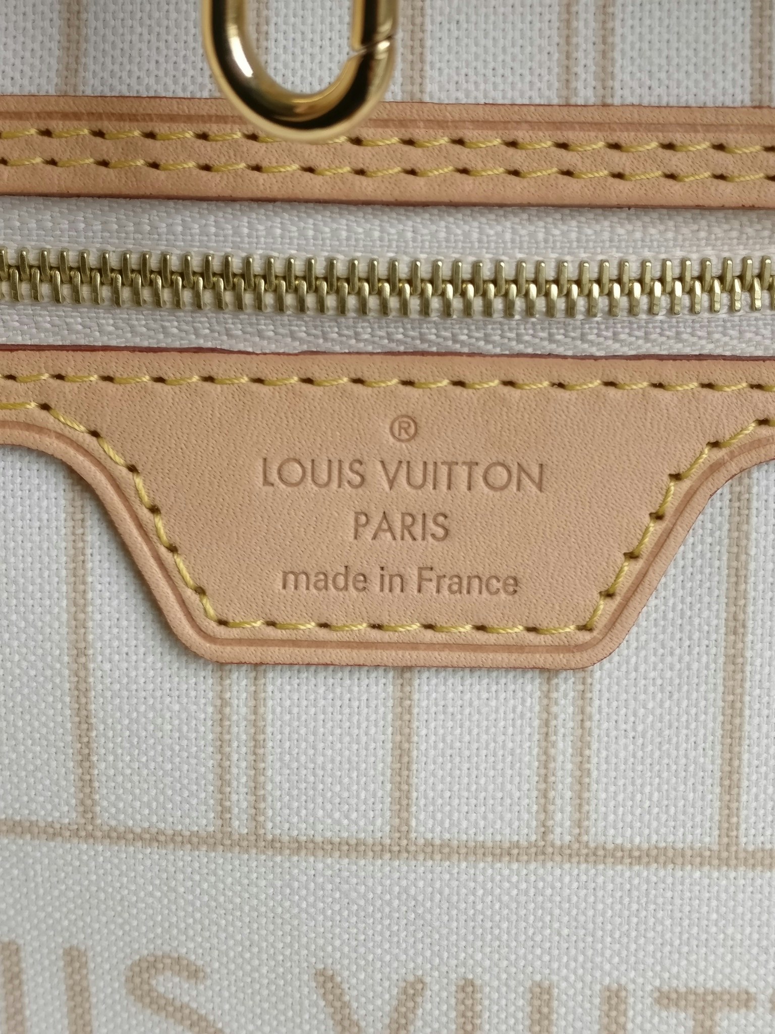 Louis Vuitton Neverfull MM damier azur
